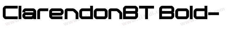 ClarendonBT Bold字体转换 ClarendonBT Bold字体转换